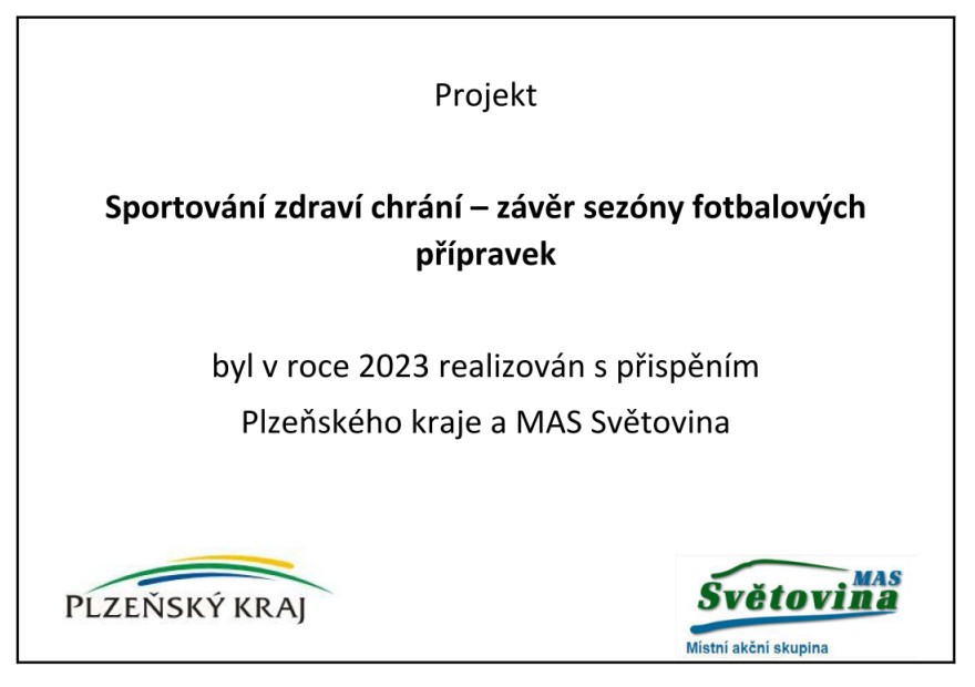 TJ Sokol Plasy - Podpora-MAS 2023